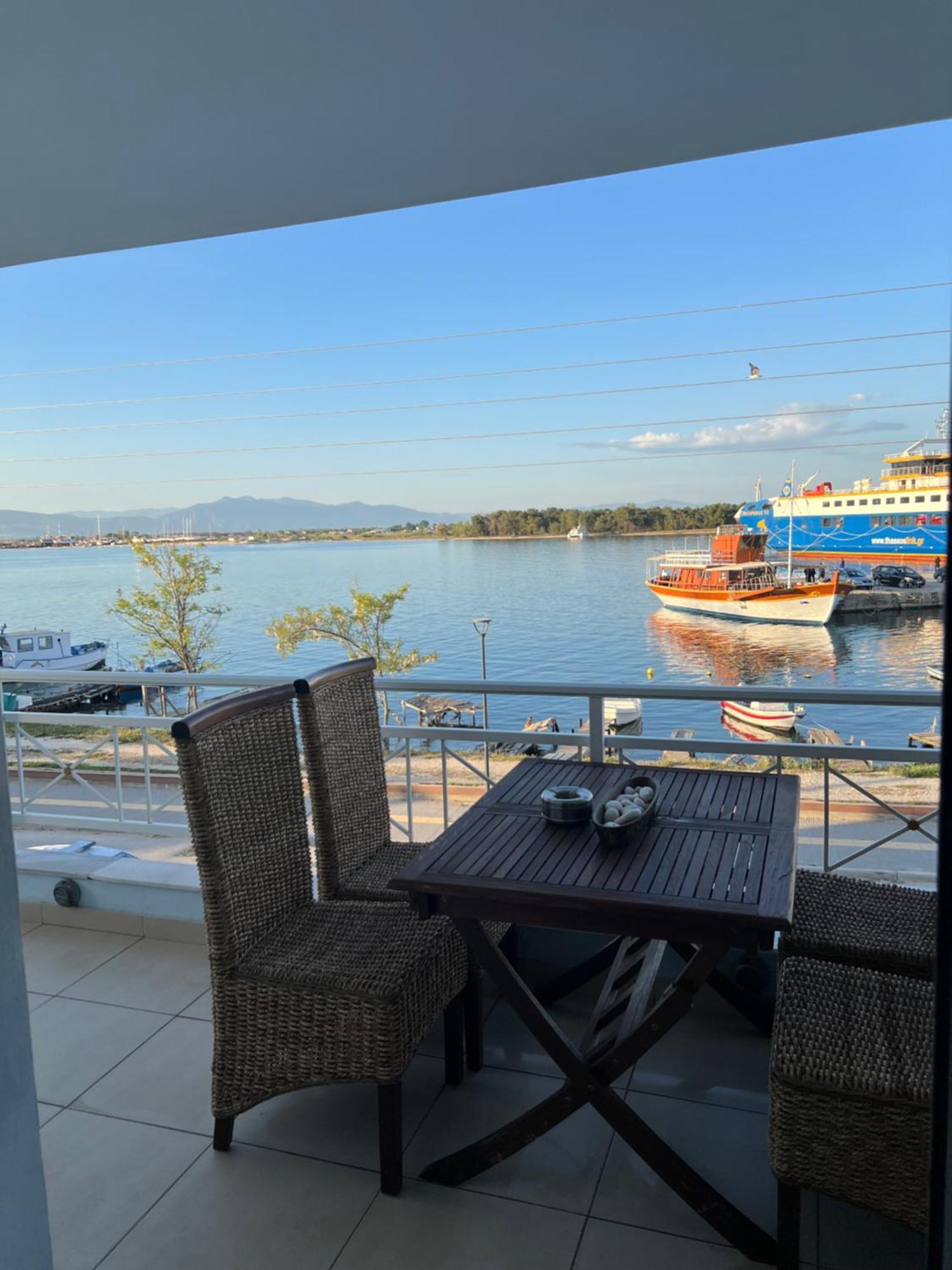 Anna Apartments Keramoti  Bagian luar foto