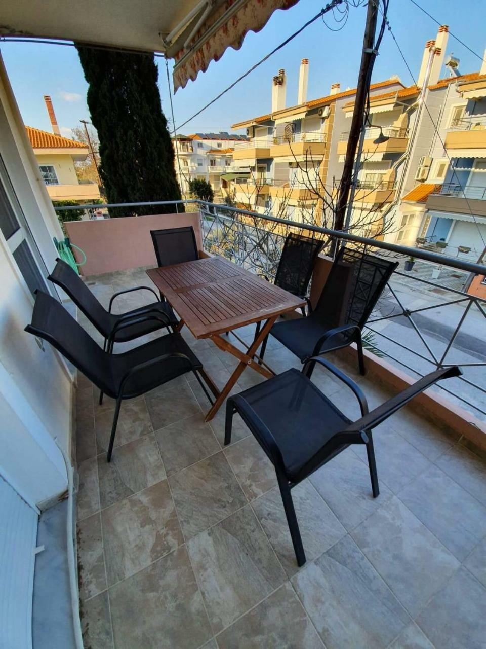 Anna Apartments Keramoti  Bagian luar foto